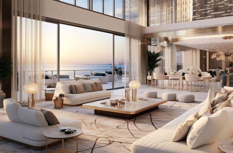 Chính chủ bán căn penthouse Sunshine Crystal River, hướng Tây tứ trạch, DT 238m2, view nội khu